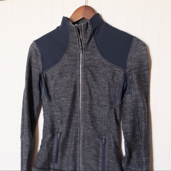 LULULEMON FORME DEFINE SLUB DENIM INKWELL JACKET - Picture 5 of 11